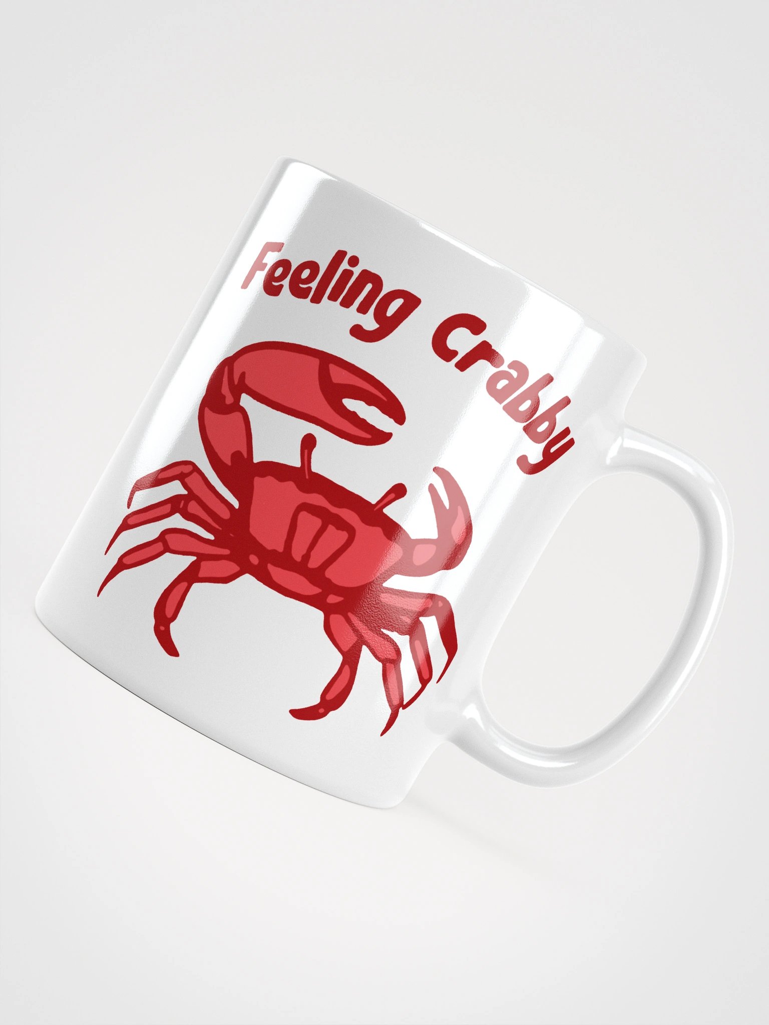 Feeling Crabby White Glossy Mug product image (5)
