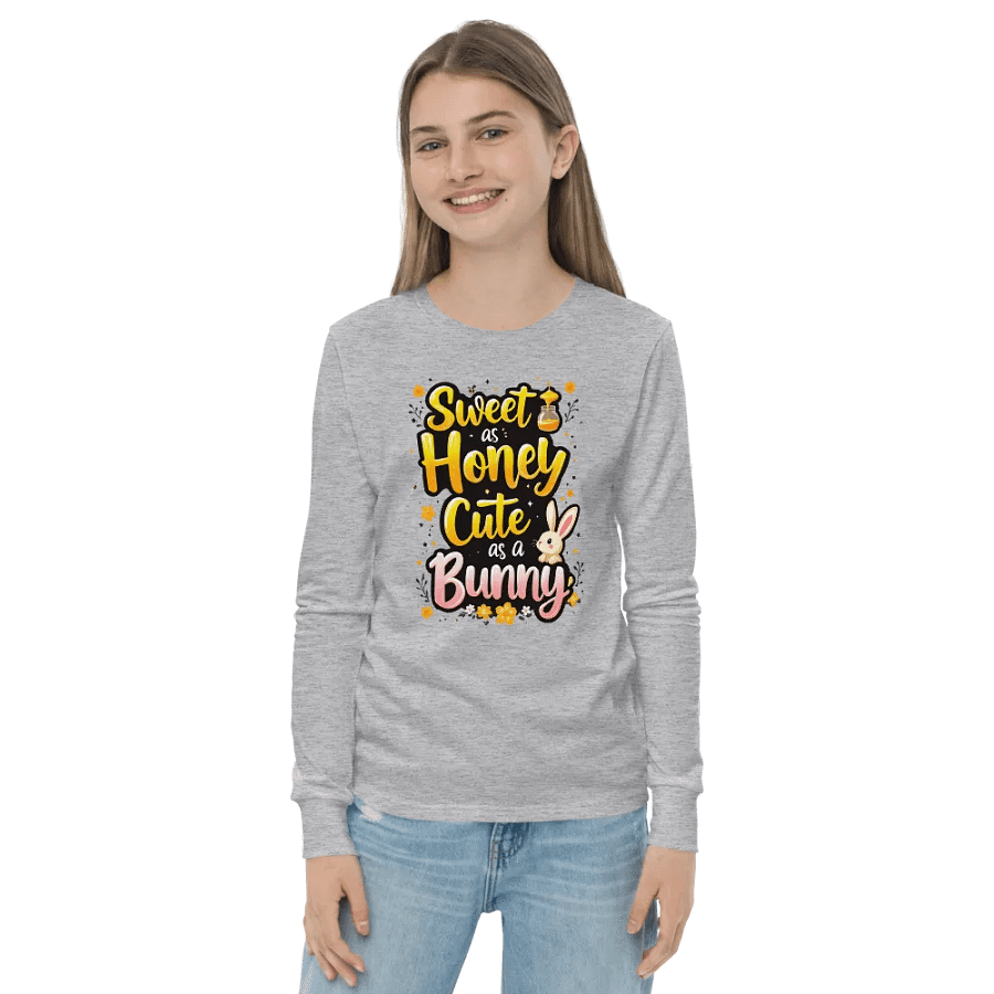 Honey Bunny Vibes Long Sleeve Tee product image (21)