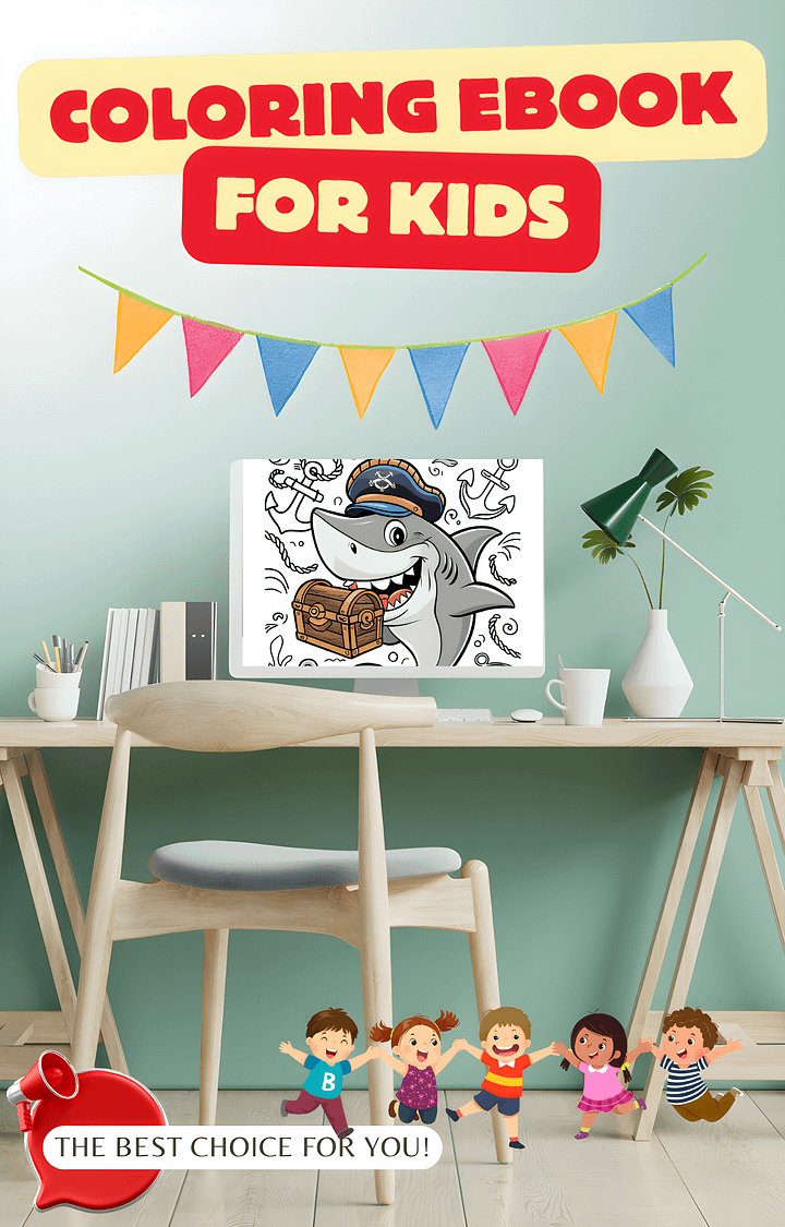 Printable coloring book for KIDS product image (1)