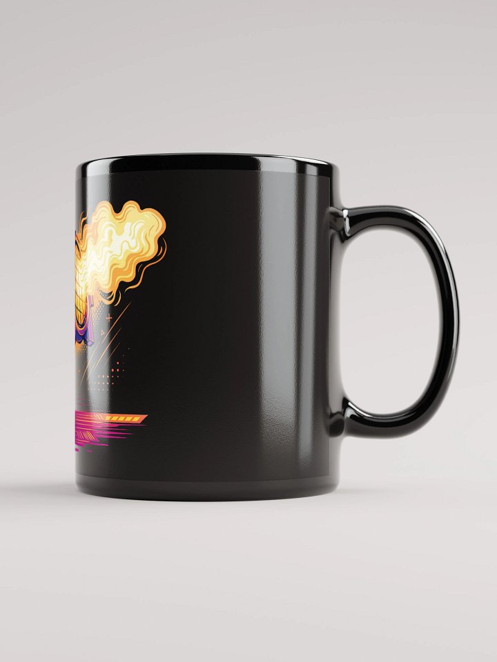 Theatrically Jerry: "Stylized Profile Spot" Ellipsodial Light Coffee Mug product image (1)