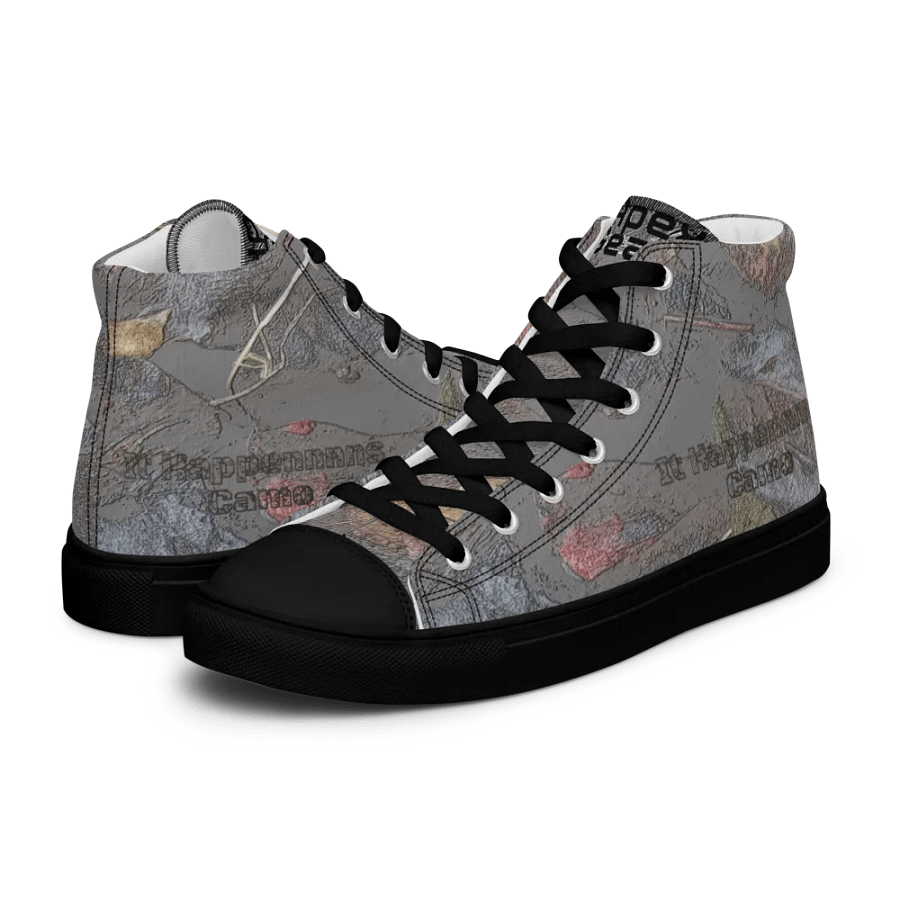 Men's High Top Canvas Shoes - MossyOak - It Happennnns Camo product image (10)