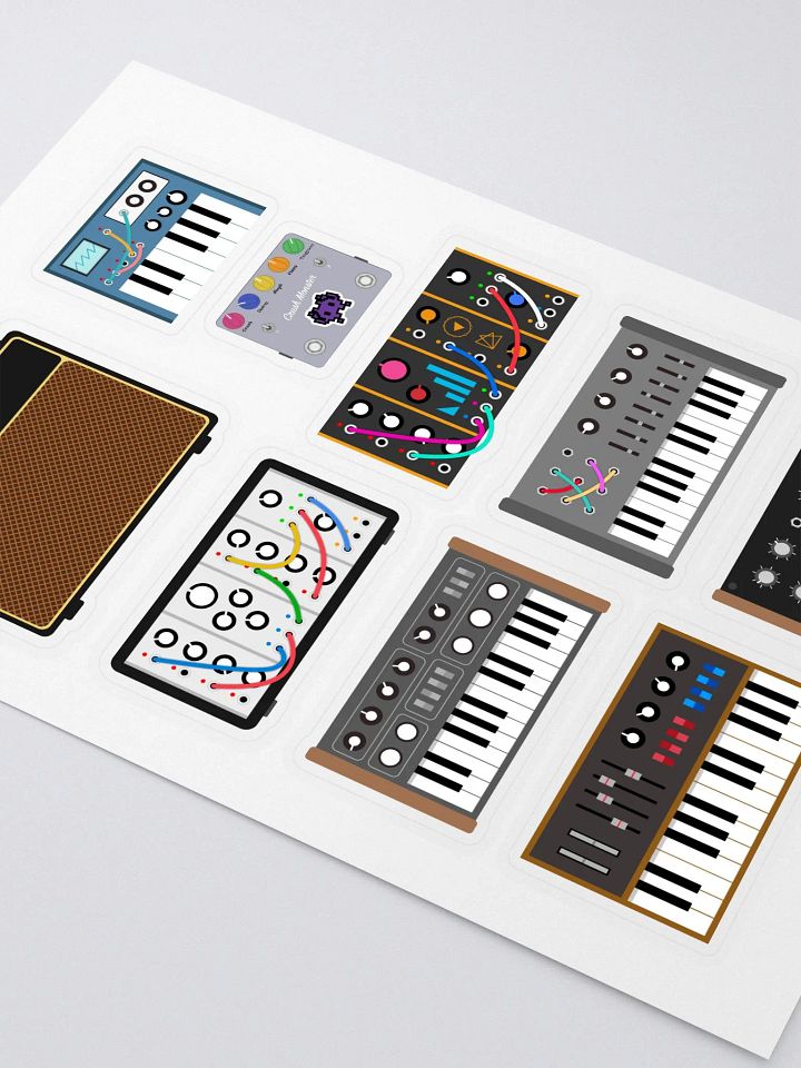 Music Production Sticker Sheet product image (2)