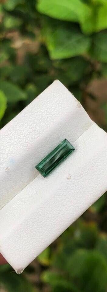 EMERALD CUT TOURMALINE GEMSTONE FOR RING STONE FOR WIRE WRAPPING, 1.70 CRT product image (5)