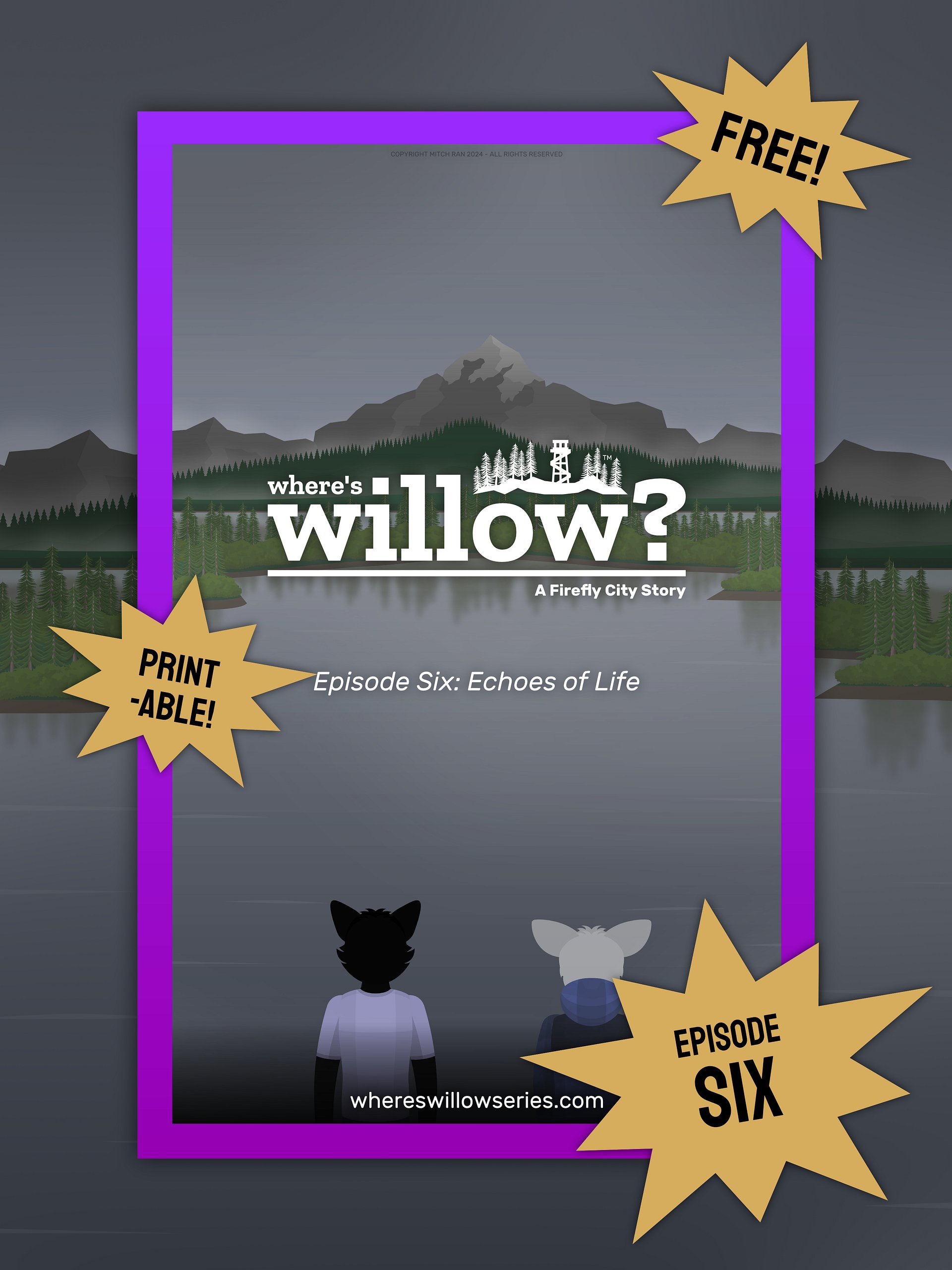 Episode 6: Echoes of Life (Digital Poster) | Wheres Willow? - A Firefly City Story product image (1)
