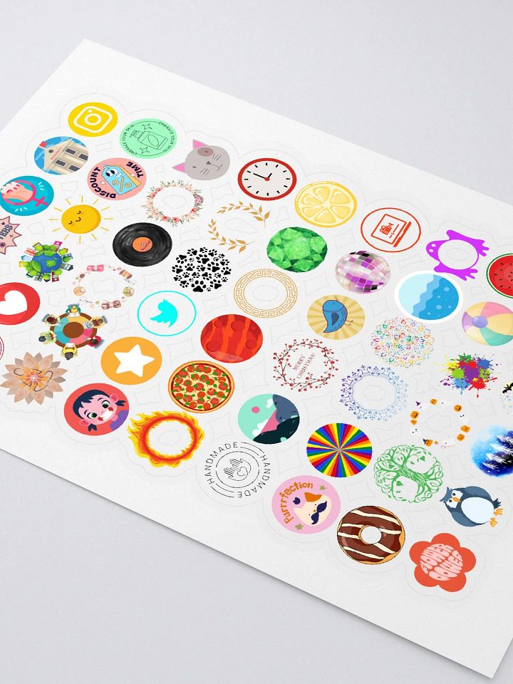 Nostalgic Circles Sticker Sheet product image (2)