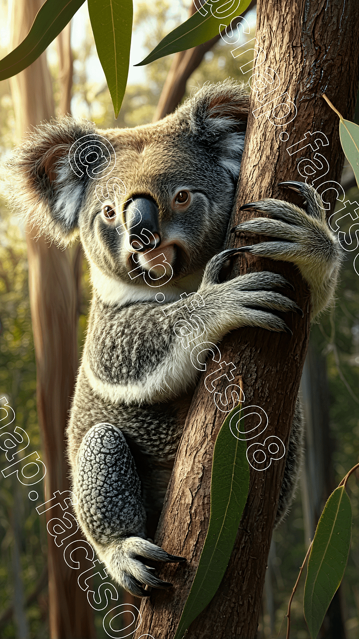 Koala Serenity – Guardian of the Eucalyptus Forest product image (1)