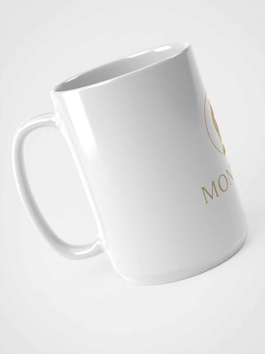 Monture Emblem White Glossy Mug product image (3)
