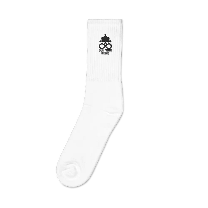 SPR Embroidered Crew Socks (Black Logo) product image (5)