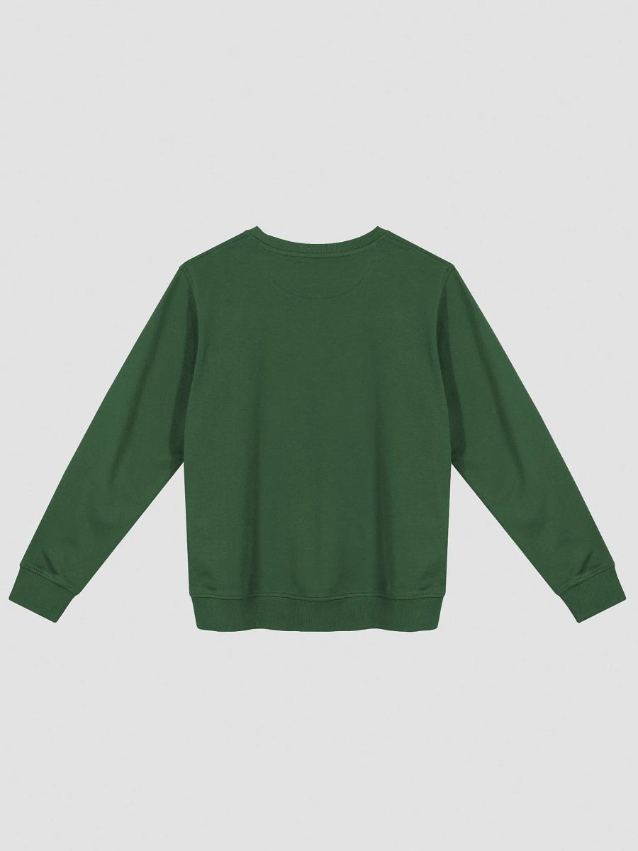 Cozy Cat Embroidered Unisex Organic Sweatshirt product image (3)