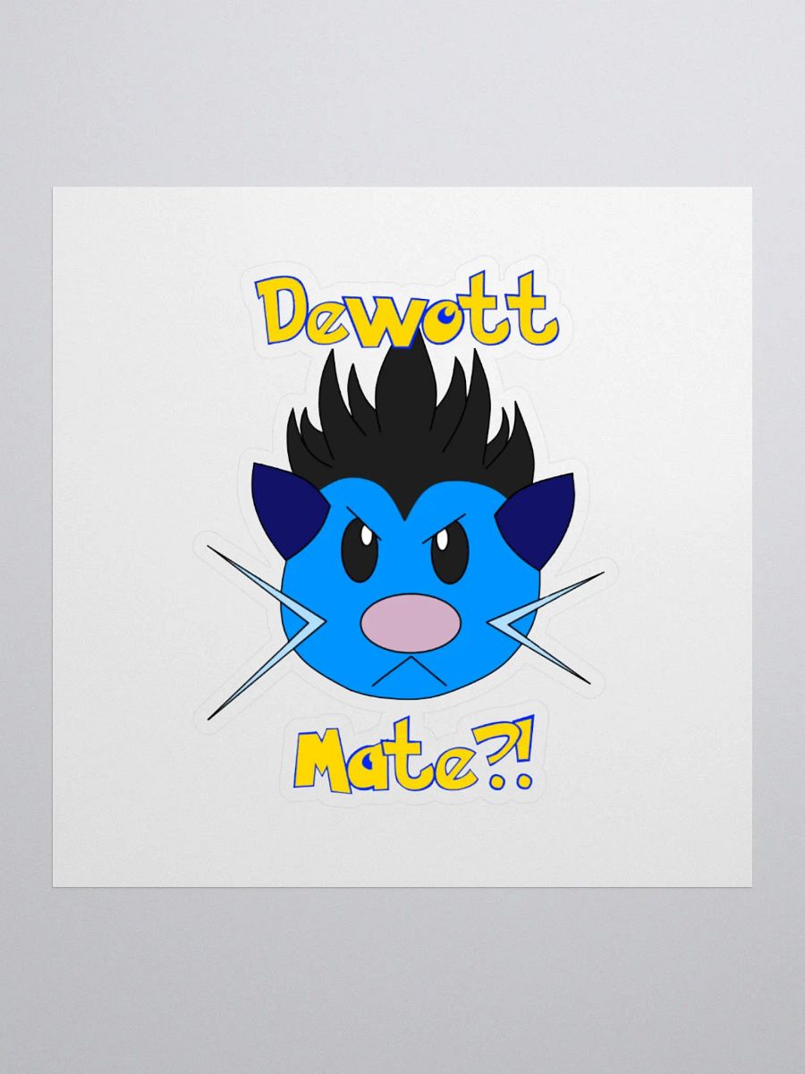 Dewott Mate?! Emote Sticker product image (3)