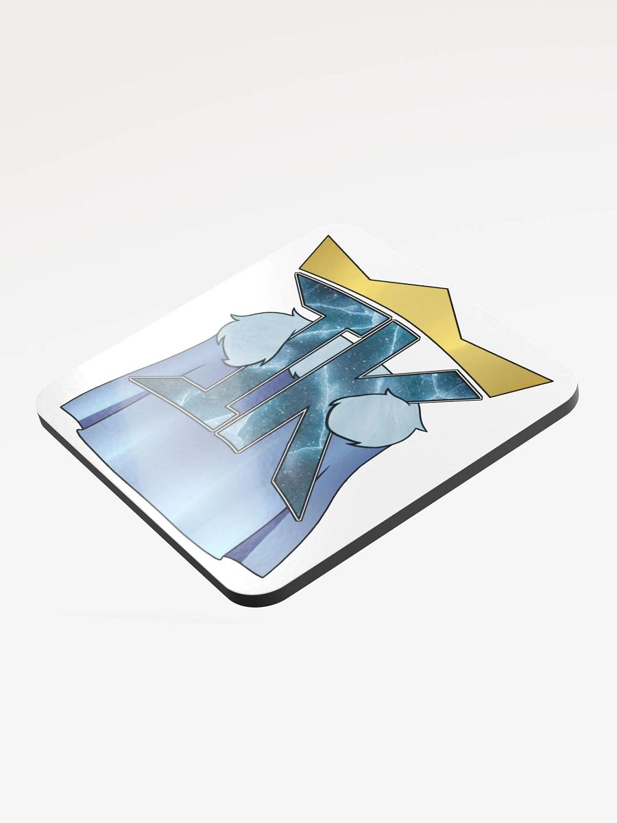Icy Logo-Glassed Corked Coaster product image (3)