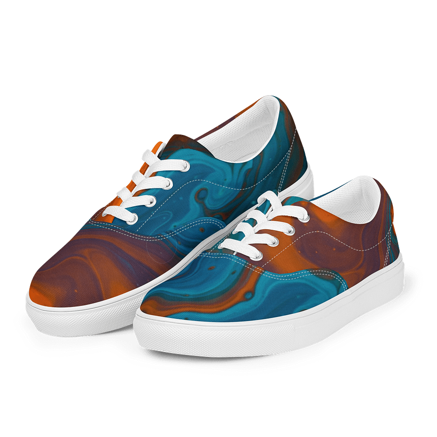 S³ Liquid Rouge Flourish Laced Canvas Shoes product image (3)