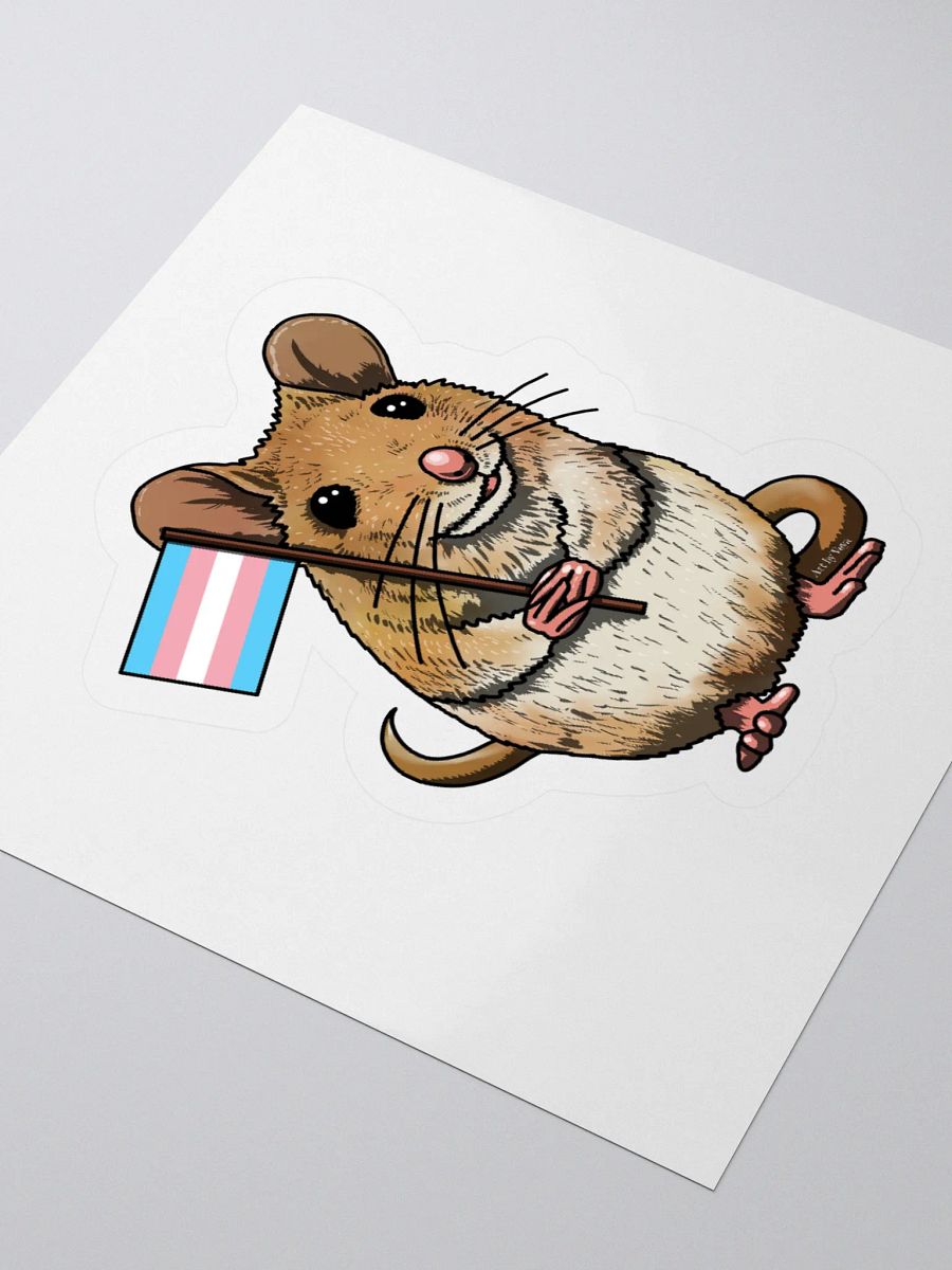 Trans Mouse Kiss Cut Stickers product image (8)