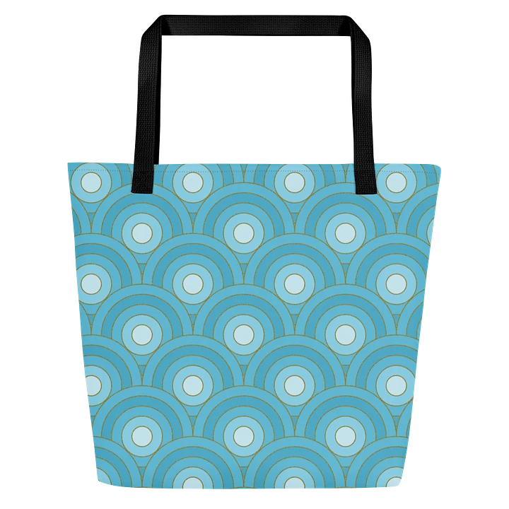 Beautiful Retro Bullseye Pattern All Over Print Tote product image (1)