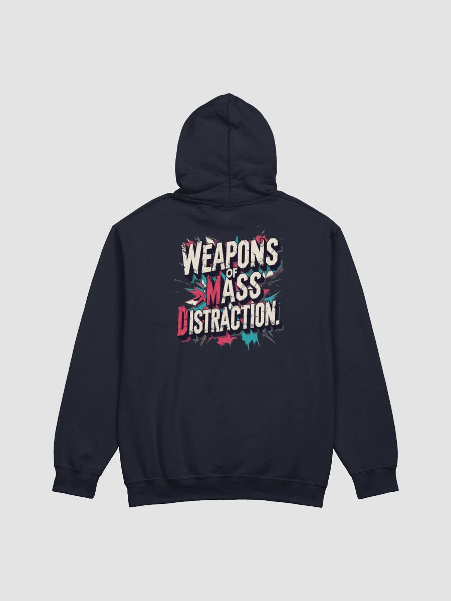 Stupid War - Weapons of Mass Distraction | Double Print Political Anti-War Hoodie product image (2)