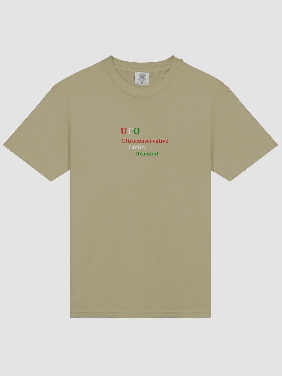 UFO Ultraconservative Family Oriented T-Shirt product image (3)