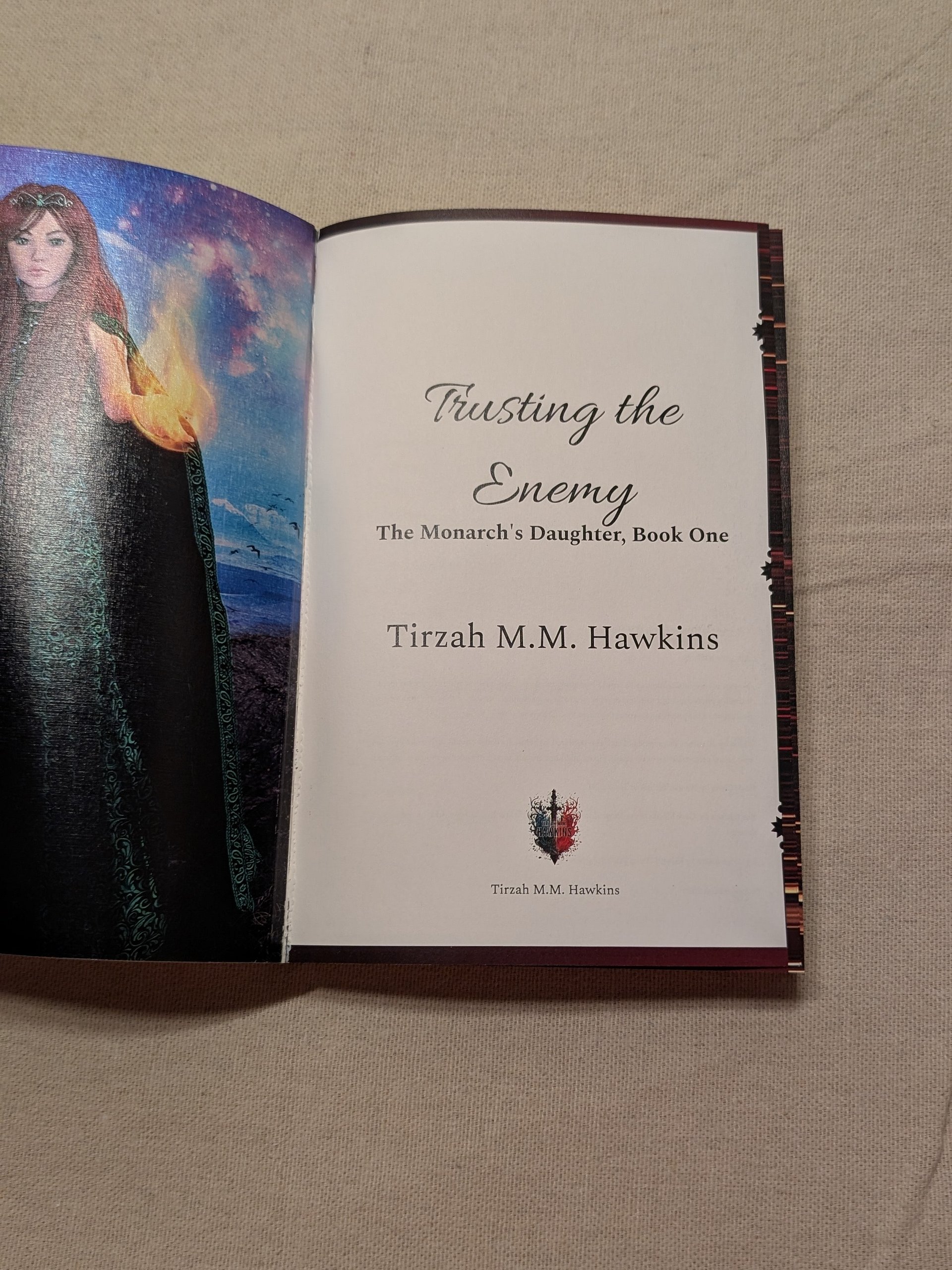 The Monarch's Daughter Book 1 Trusting the Enemy Special Edition Paperback product image (3)