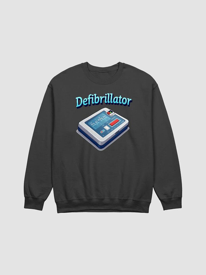 LifeRhythm Defibrillator Unisex Sweatshirt product image (6)