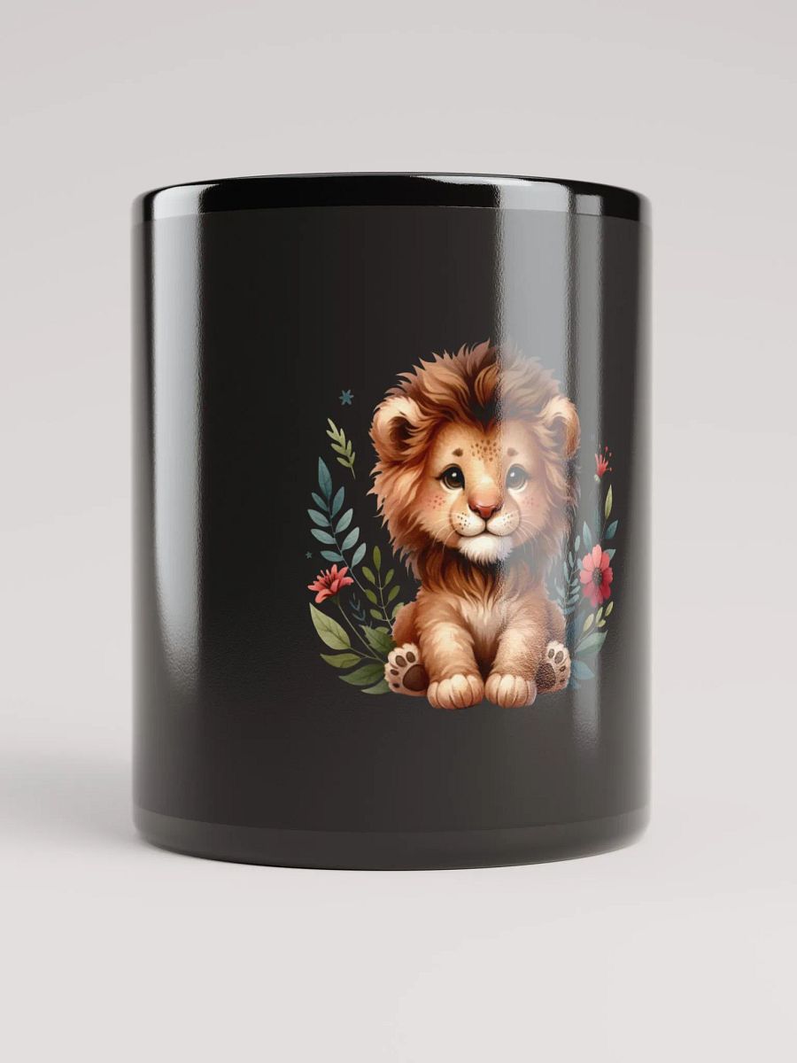 Floral Lion Cub Mug product image (1)