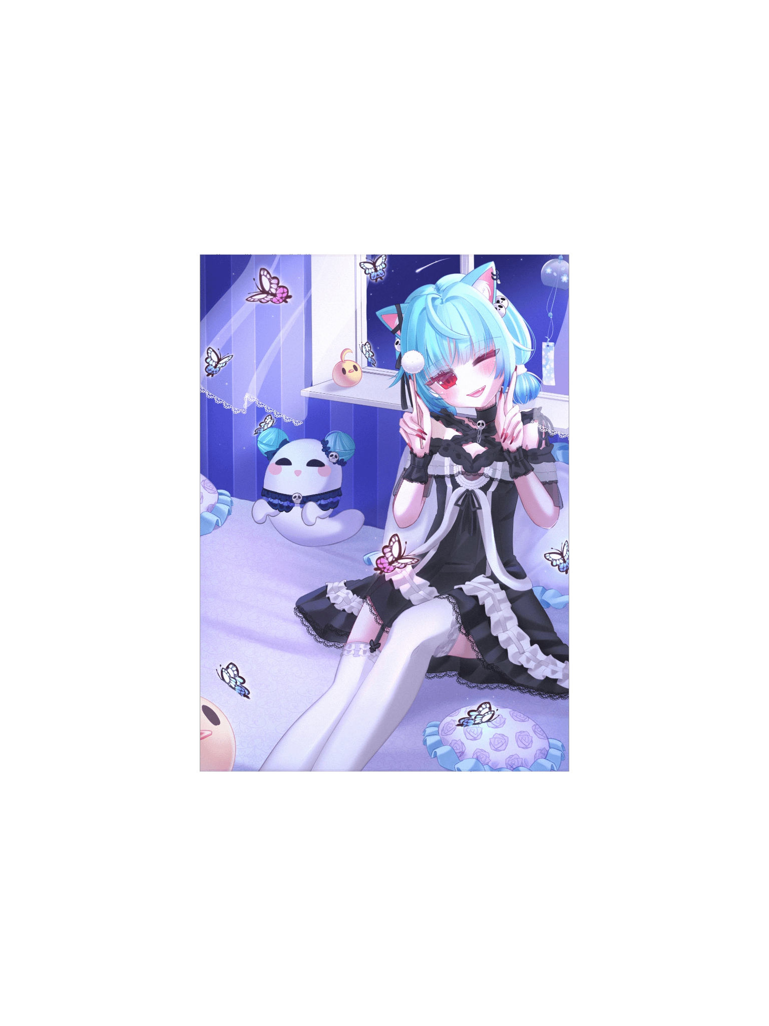 Ru-chan Ver. ASMR: Matte Paper Poster product image (1)