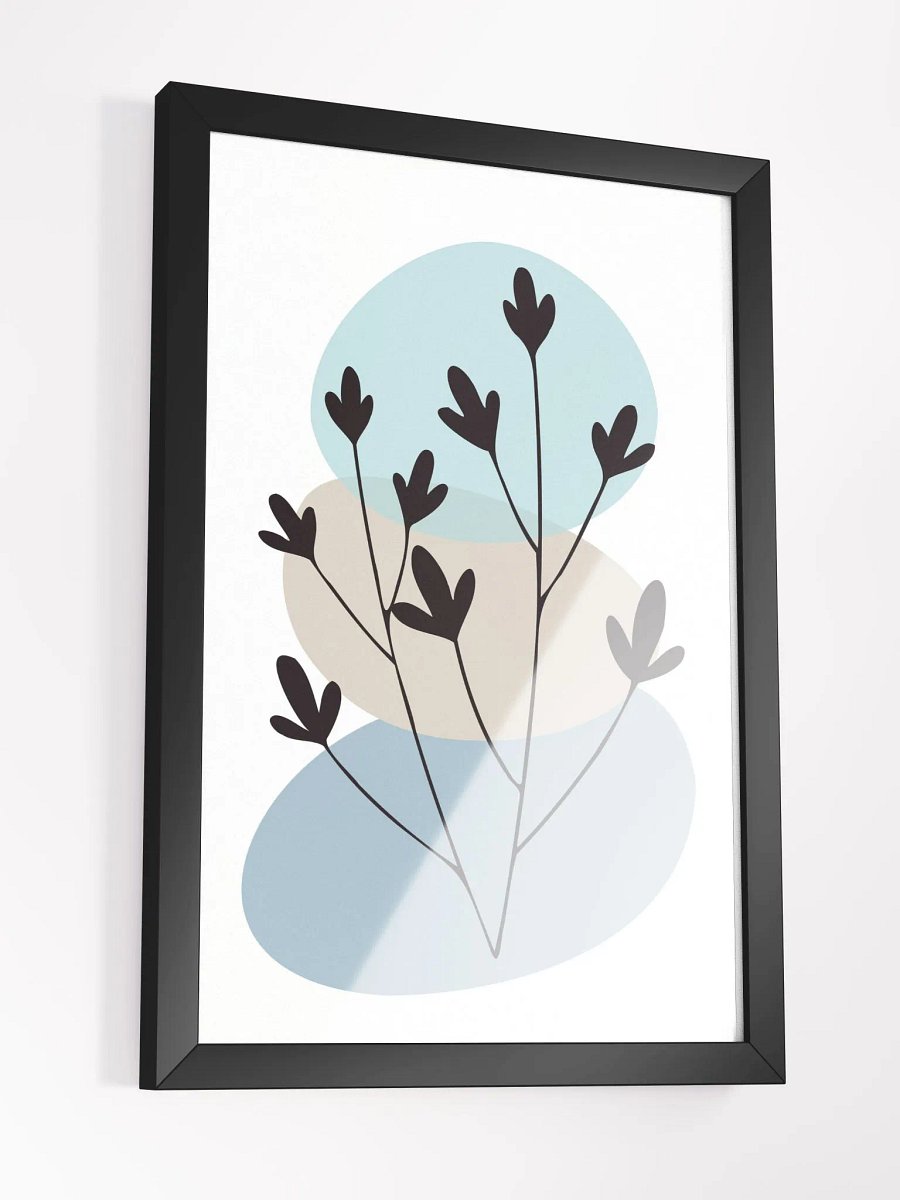 Minimalist Botanical Bliss Framed Poster product image (18)