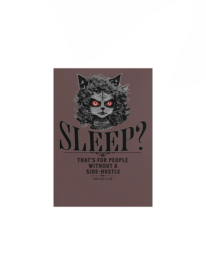 Sleepless Hustle: Wall Art for Side-Gig Warriors (Unframed) product image (2)
