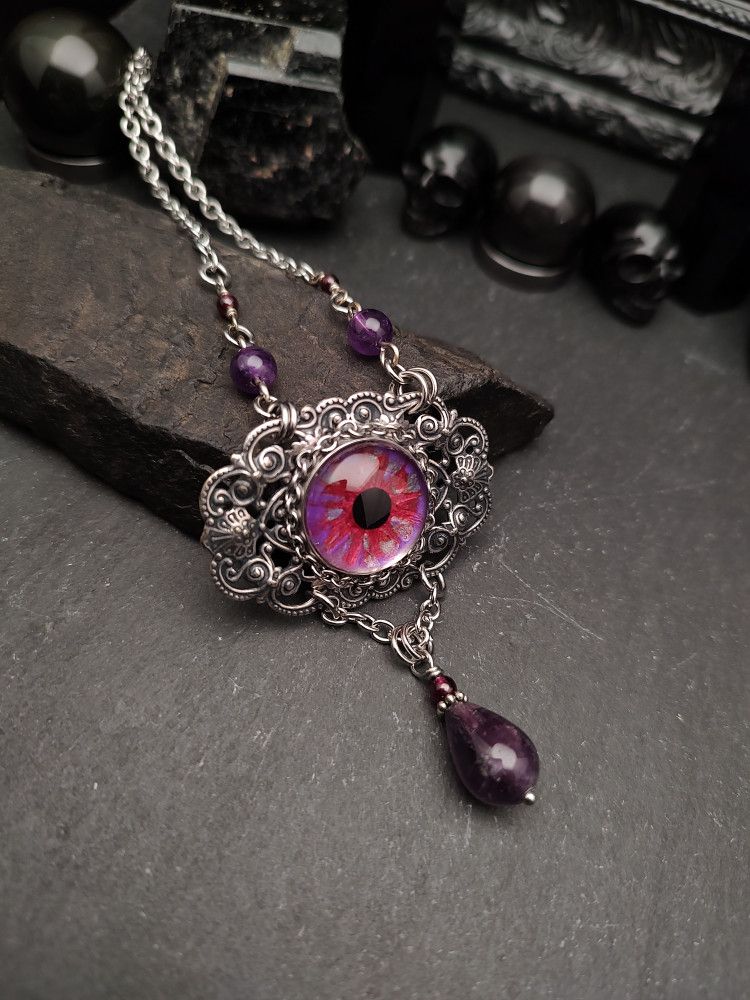 Eye Painted Amulet - VioletFlare product image (3)