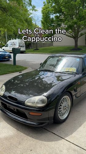 Gave the Cappy a nice wash 😮‍💨

#car #carporn #cars #carinstagram #carwash #carcleaning #asmr #carcare #carlovers #suzukicapp...