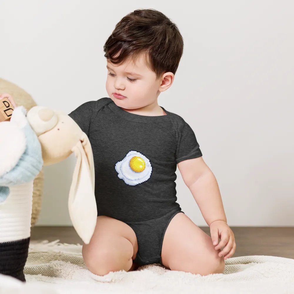 Pixel Egg Baby Onesie 🍳 product image (5)