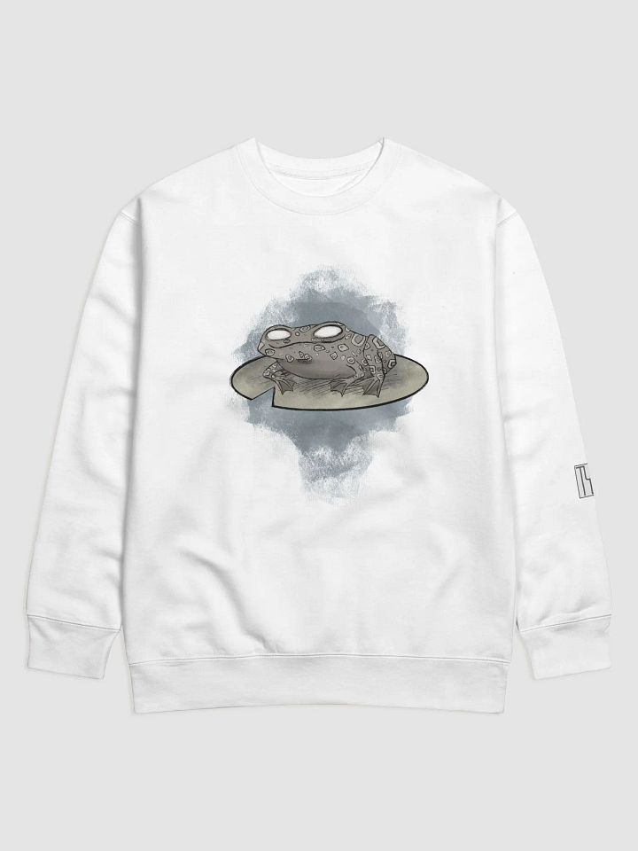 Creepy critters: frog or toad? Sweatshirt product image (2)