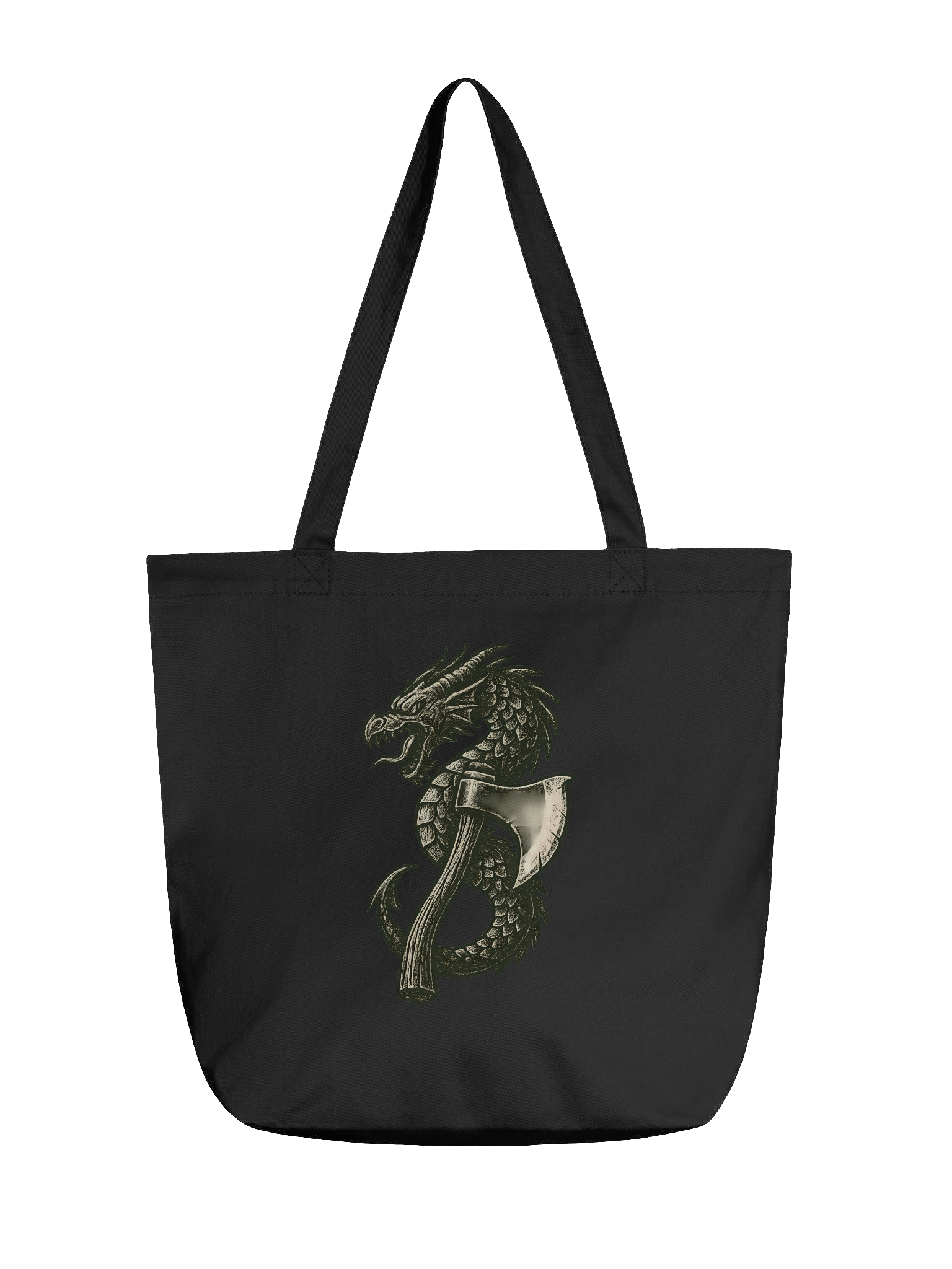 Nordic Dragon Axe Tote Bag – Rugged Sportsmen Style product image (1)