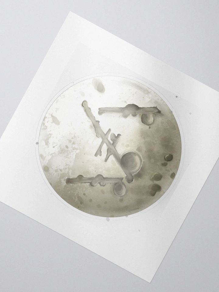 'CRATER' sticker product image (2)