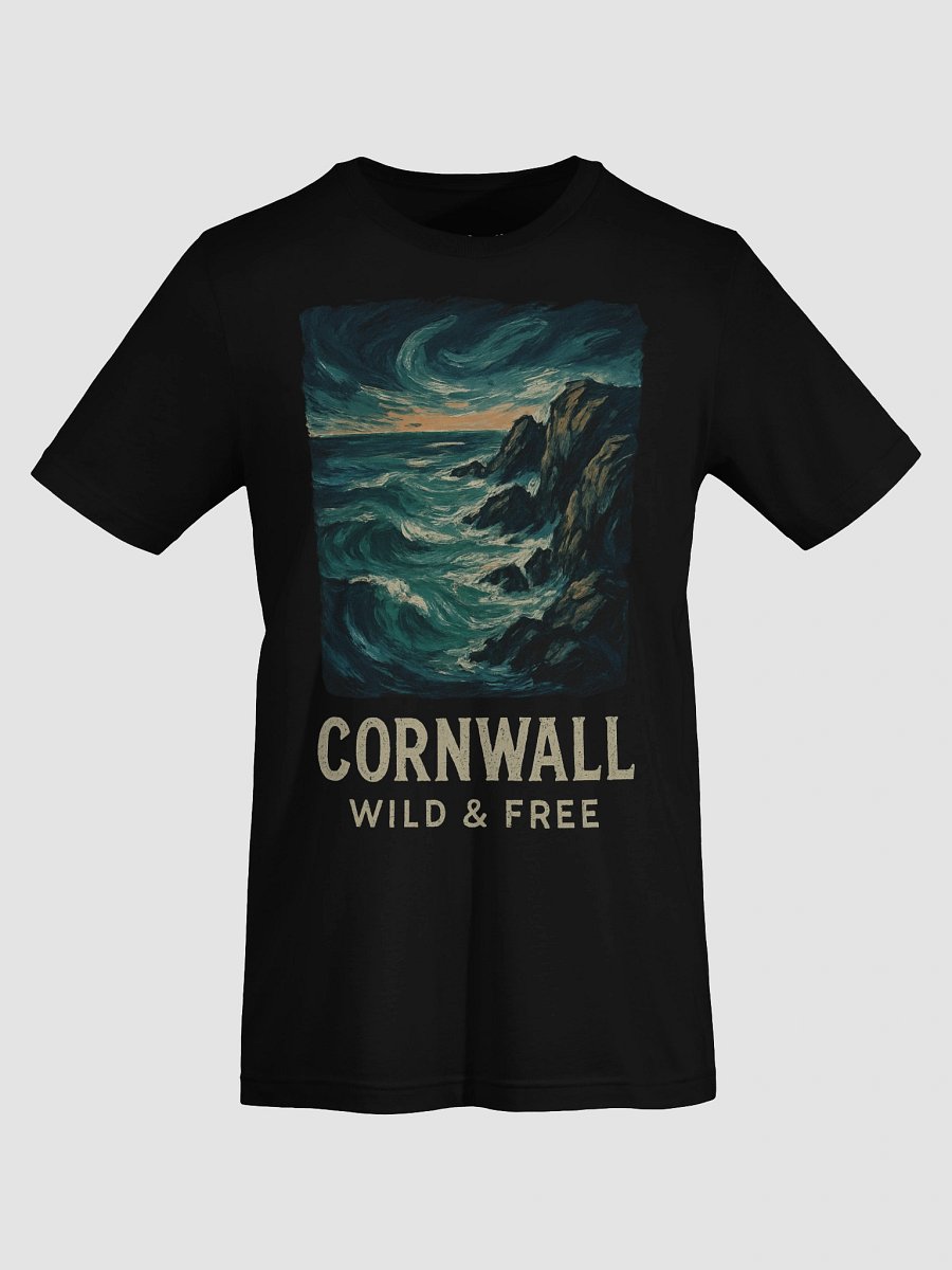 Wild Cornwall Coastal Art Tee product image (7)