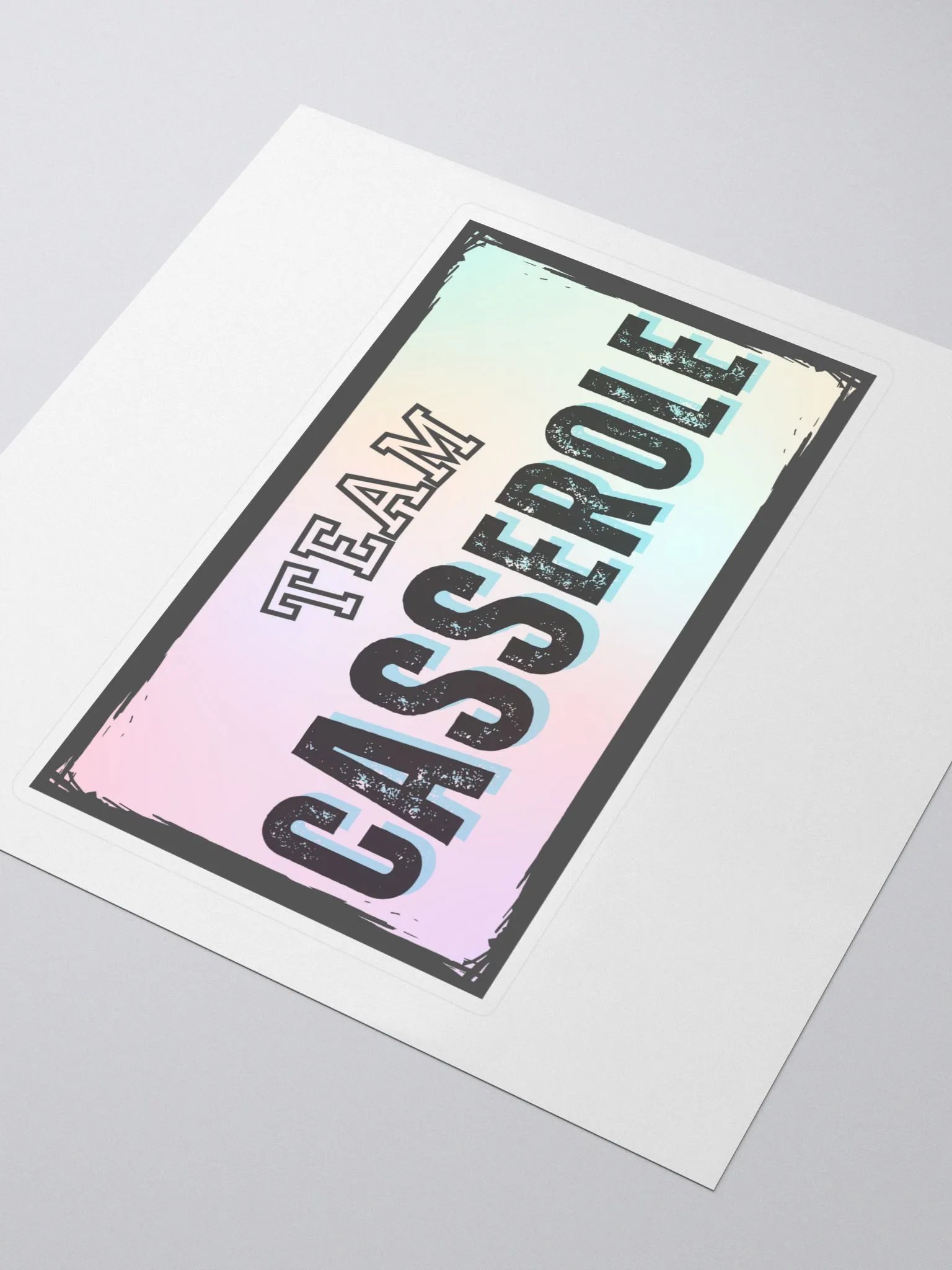 Casserole Vinyl Sticker product image (3)