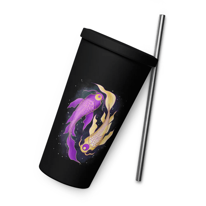 Moonie Koi Tumbler with Straw product image (44)