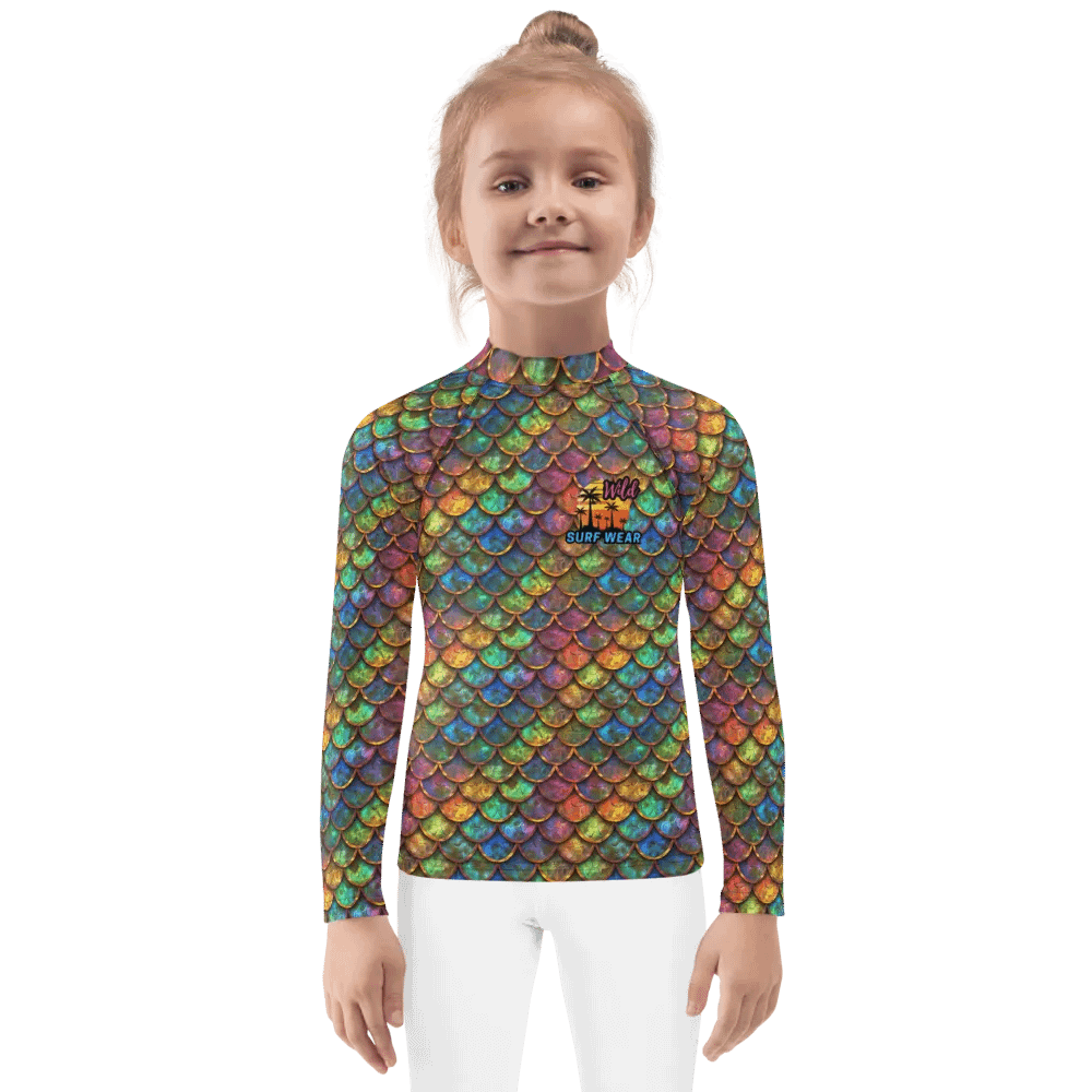 Wild Dragon Scale Kids Rash Guard #1 product image (3)