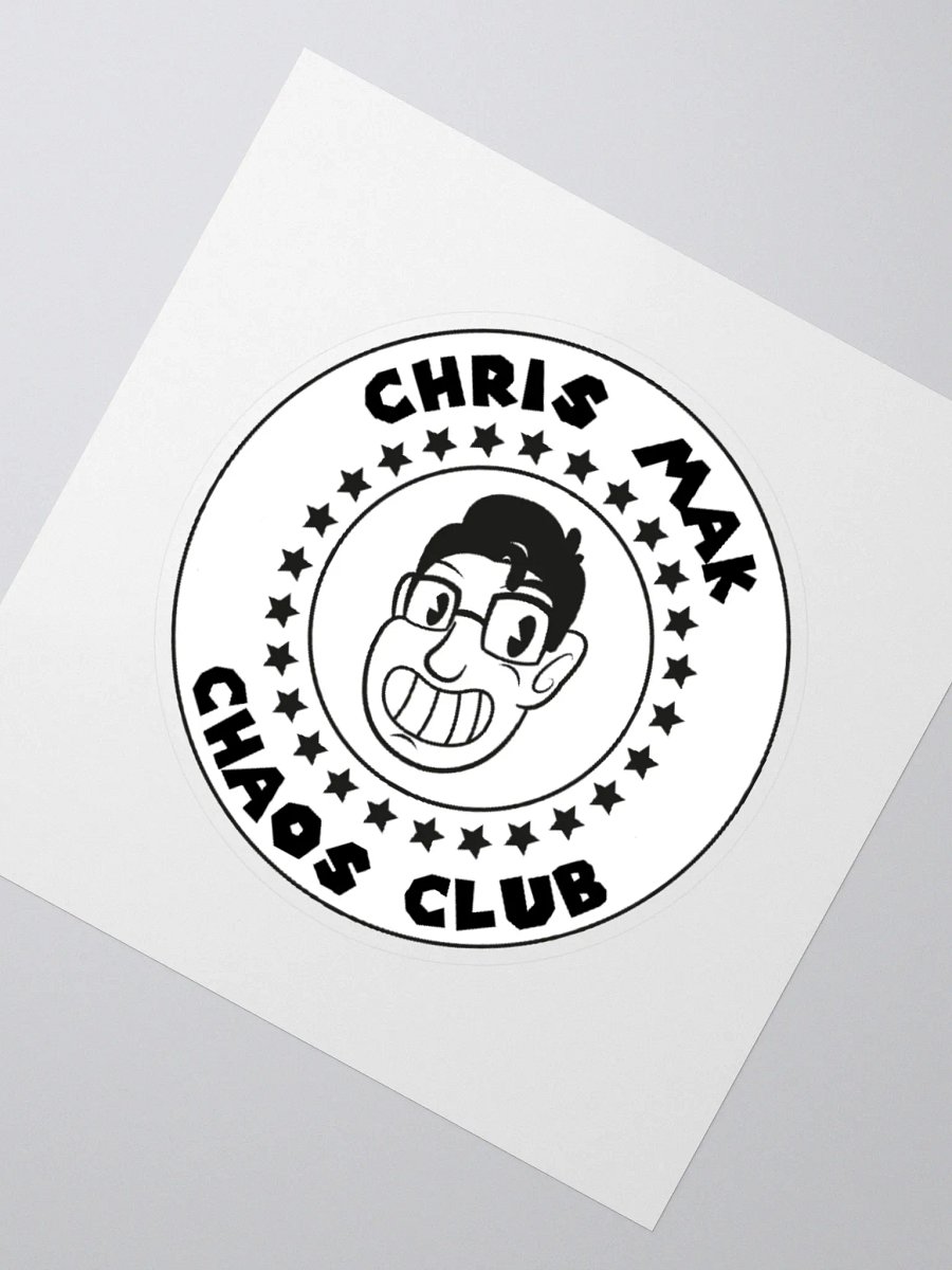 CHAOS CLUB STICKER product image (5)