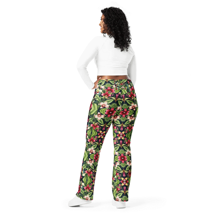 Blossom Kaleidoscope Flare Leggings product image (4)