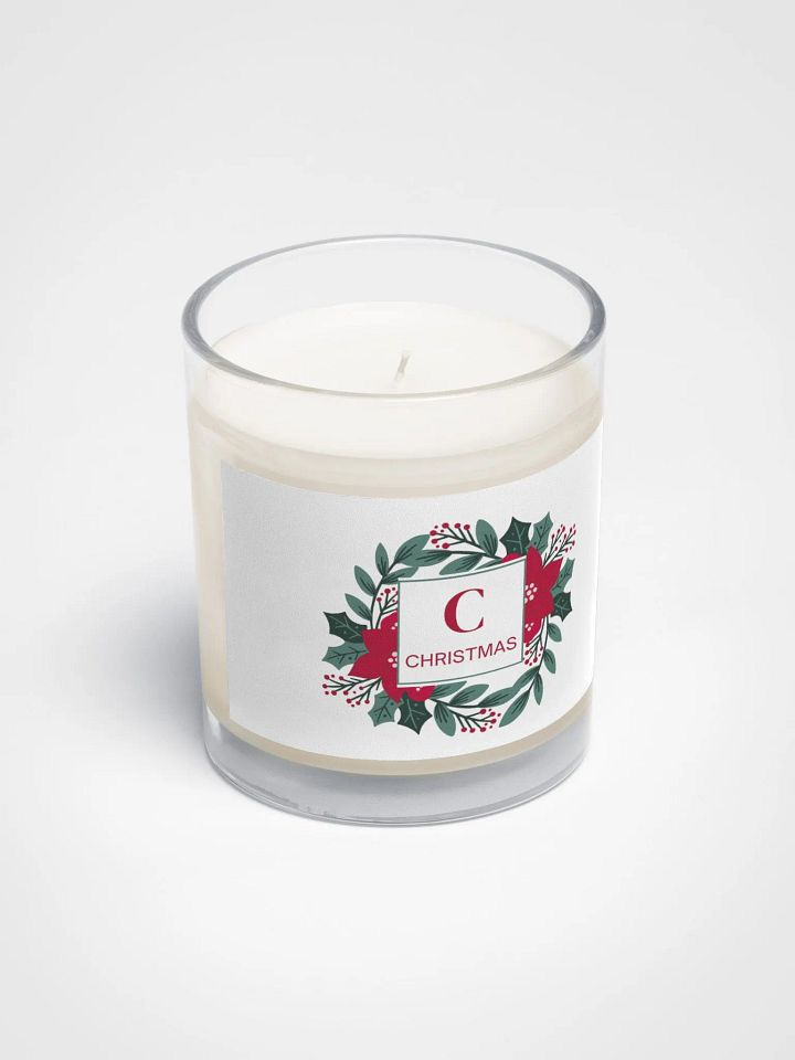 Holiday Wreath Soy Candle product image (2)