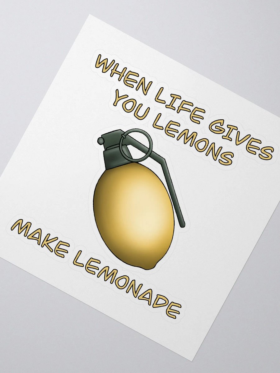 Make Lemonade Sticker product image (2)
