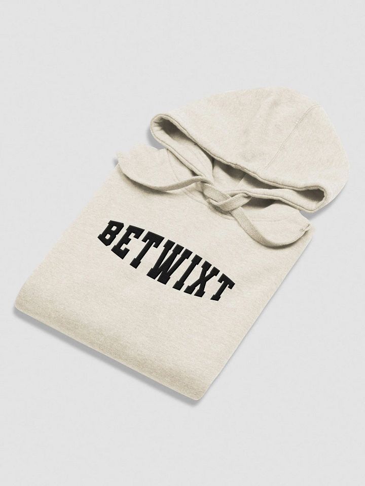 Betwixt Varsity Hoodie Black Thread product image (2)