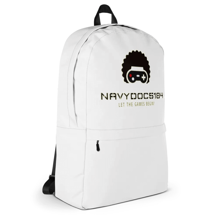 NavyDoc5184 Gamer Logo Backpack product image (4)