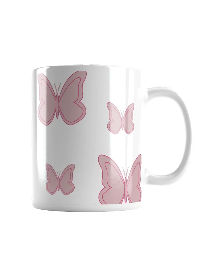 Lavender Butterfly Symphony Mug product image (3)