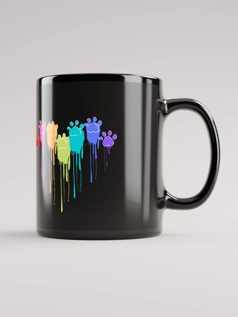 Rainbow Dog Paw Prints Mug product image (1)