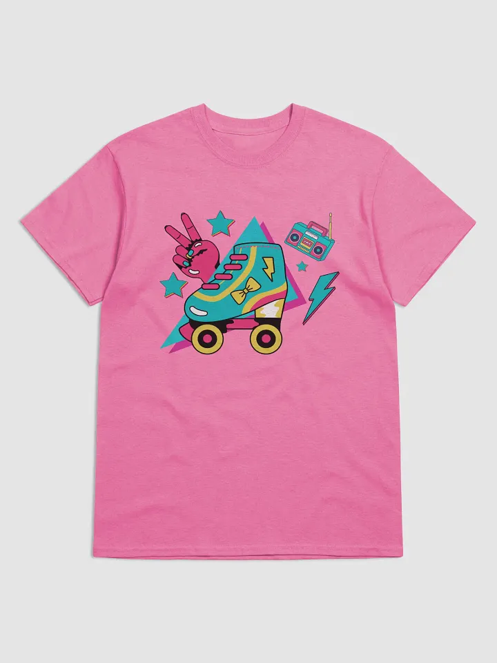 Electric 90s Retro Roller Skate T-Shirt product image (3)