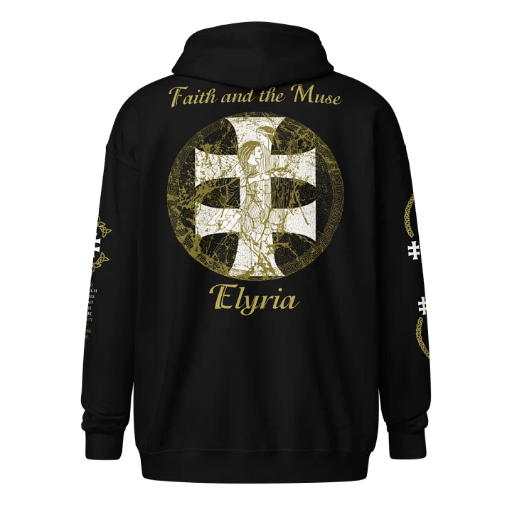 FAITH AND THE MUSE ELYRIA ZIP HOODY product image (2)