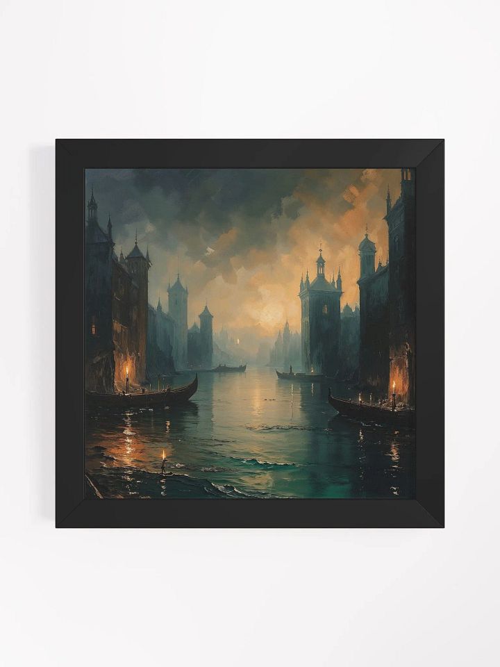 Twilight Port Framed Print product image (10)