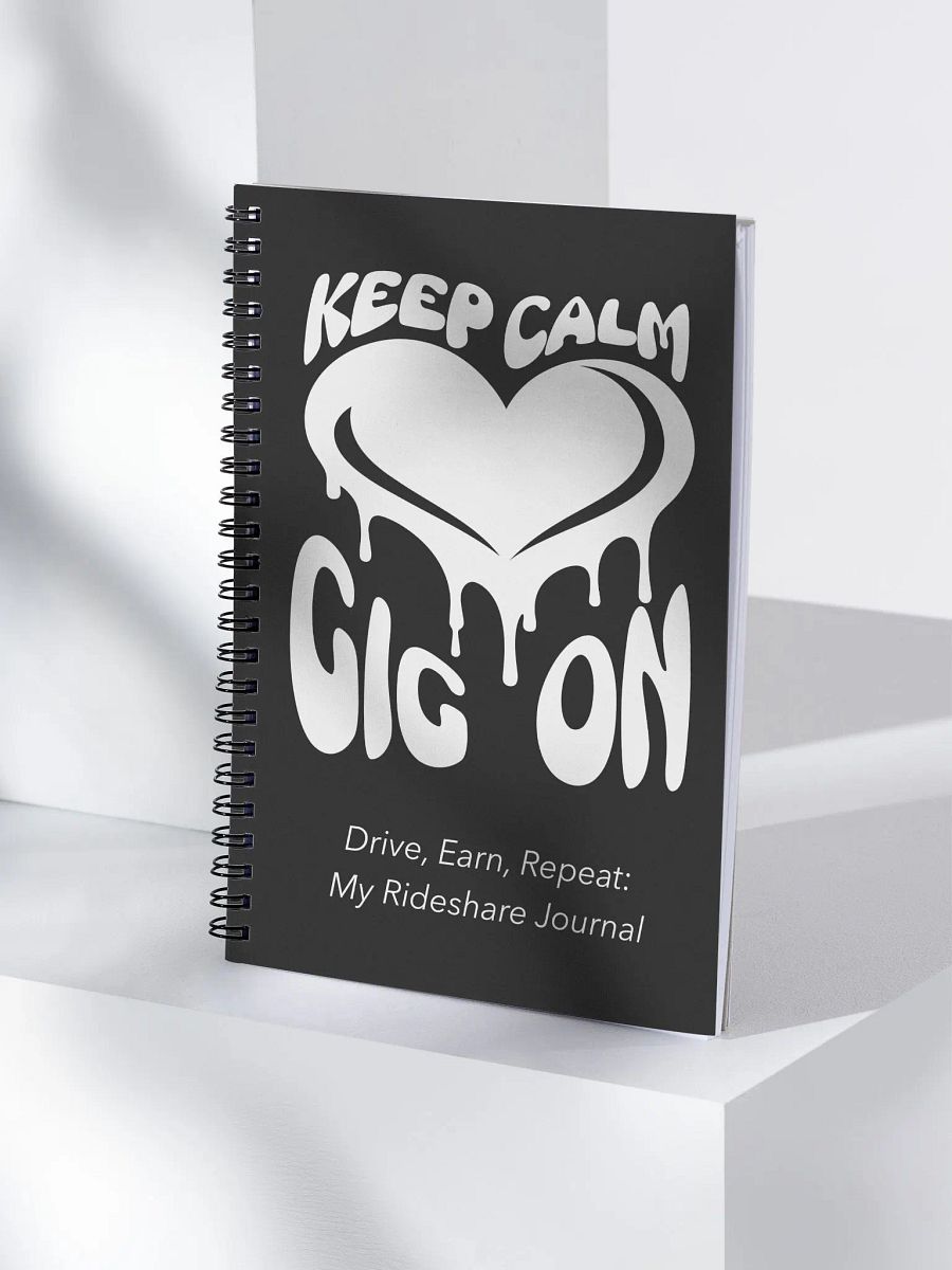 Keep Calm, Gig On Spiral Notebook Journal product image (1)