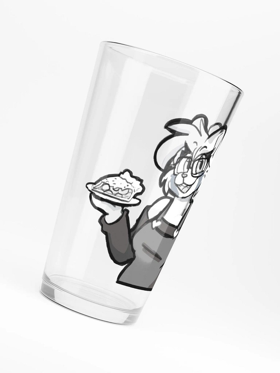 Pie-loving Red Panda Shaker Pint Glass product image (6)