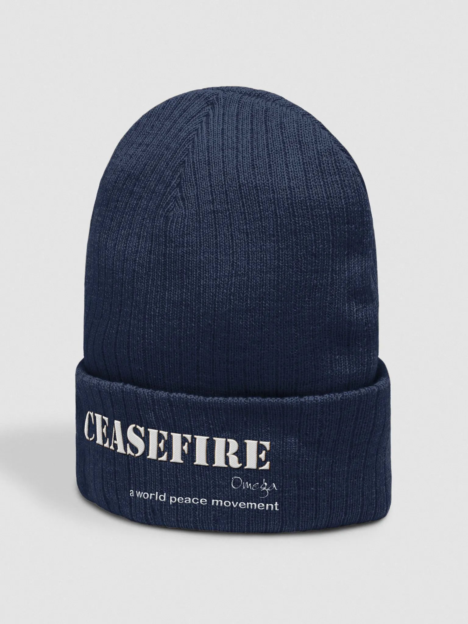 Ceasefire By Omega | Ribbed Knit Beanie product image (4)
